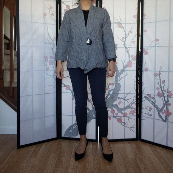 Light One Button Jacket - Picture 1 of 3